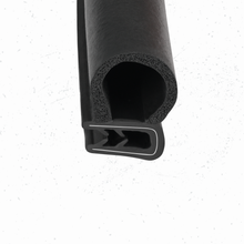 Load image into Gallery viewer, Large Bulb Trim Door Rubber Seal,  0.70" Bulb Diameter, 0.90" Height – Automotive Weatherstripping for Cars, Trucks, Vans, RVs, Boats, and Equipment