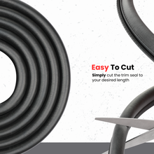 Load image into Gallery viewer, Large Bulb Trim Door Rubber Seal,  0.70" Bulb Diameter, 0.90" Height – Automotive Weatherstripping for Cars, Trucks, Vans, RVs, Boats, and Equipment