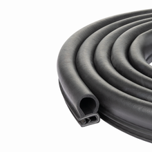 Load image into Gallery viewer, Large Bulb Trim Door Rubber Seal,  0.70" Bulb Diameter, 0.90" Height – Automotive Weatherstripping for Cars, Trucks, Vans, RVs, Boats, and Equipment