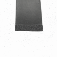 Load image into Gallery viewer, Sponge Rubber Seal Solid 0.39 inch Height X 1.18 inch Width