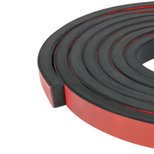 Load image into Gallery viewer, Solid Rubber Roll - Heavy-Duty Neoprene Rubber Sheet, EPDM Rubber Strip for Gaskets, Sealing, Flooring, Anti-Vibration