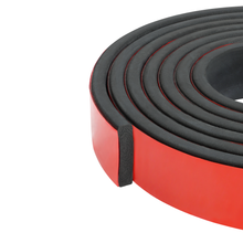 Load image into Gallery viewer, Solid Rubber Roll - Heavy-Duty Neoprene Rubber Sheet, EPDM Rubber Strip for Gaskets, Sealing, Flooring, Anti-Vibration