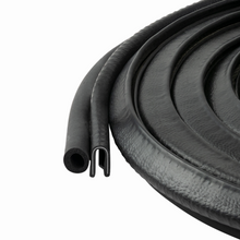 Load image into Gallery viewer, Automotive Side Bulb Rubber Seal –  EPDM Weather Stripping for Car, Truck & RV Doors – Waterproof, Noise Reduction, Anti-Vibration & Air-Tight Seal