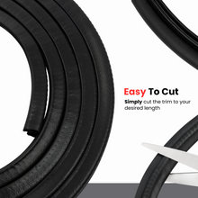 Load image into Gallery viewer, Automotive Side Bulb Rubber Seal –  EPDM Weather Stripping for Car, Truck & RV Doors – Waterproof, Noise Reduction, Anti-Vibration & Air-Tight Seal