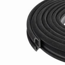 Load image into Gallery viewer, Universal Flocked Rubber Glass Run Channel – Flexible Window Seal Track for Car, RV, Bus, and Truck