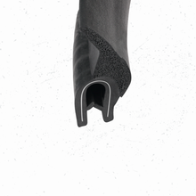 Load image into Gallery viewer, Rubber Seal with Top Edge – Flexible Weatherproof Vibration Damper for Doors, Hatches, Lockers, Cabinets, Motor Covers & Enclosures