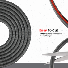 Load image into Gallery viewer, Car Door Protector U Shape - Edge Trim - Door Edge Guard - Black Car Guards - and Protective Strip for Car Door Entry and Protection