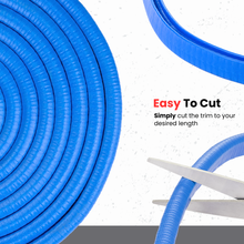 Load image into Gallery viewer, Blue Edge Trim Black Large Fits edge thickness up to 0.16 inch (4mm), Leg Length 0.65 inch (16.5mm)