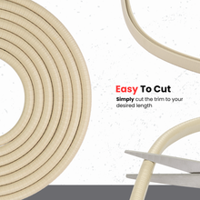 Load image into Gallery viewer, Beige Car Door Protector U Shape - Edge Trim - Beige Door Edge Guard - Car Guards - and Protective Strip for Car Door Entry and Protection