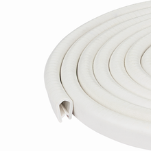 Load image into Gallery viewer, White Edge Trim Large Fits edge thickness up to 0.16 inch (4mm), Leg Length 0.65 inch (16.5mm)