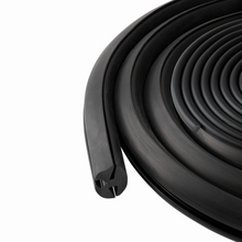 Load image into Gallery viewer, Window Rubber Seal - Locking Gasket, Fits Glass 1/4 inch (6.3 mm), Panel 1/8 inch (3mm), for Heavy Equipment, Boat, Cars.