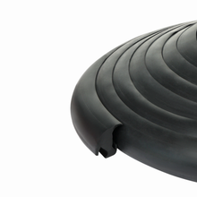 Load image into Gallery viewer, Small Windshield Rubber Seal – Single Channel Glass Gasket for Car Front and Rear Glass – Flexible EPDM Automotive Glass Seal