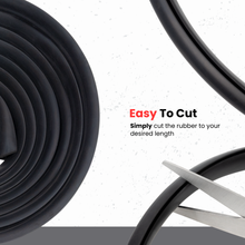 Load image into Gallery viewer, Windshield Rubber Seal – EPDM Automotive Weather Stripping for Windshields, Windows & Glass – Universal Fit, Waterproof & Durable Trim