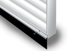 Load image into Gallery viewer, Universal Garage Door Weather Stripping Seal – Heavy Duty Weatherproof Door Seal Strip for Draft, Dust & Water Protection on Garage and Exterior Doors