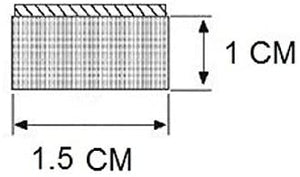 Sponge Rubber Seal Solid 0.39" Height X 0.59" Width | Universal weatherstrip Extrusion Neoprene Strip