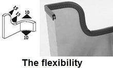 Load image into Gallery viewer, White Edge Trim Small, Fits Edge 1/16 to 1/8 inch (1-3mm)