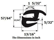 Load image into Gallery viewer, Window Rubber Seal for Windows, Windshield and Fixed Glass for Classic Cars.