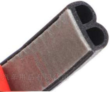 Load image into Gallery viewer, M M SEALS Small Bulb B-Shape Weather Stripping with self Adhesive Height 0.23 inch (6mm) x 0.47 inch (12mm) Width