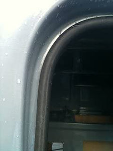 Car Door Seal with Large Leg Length, 0.59 inch (15mm) Bulb Diameter, 1 inch (25mm) Leg Length