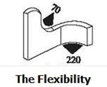 Load image into Gallery viewer, Door Trim Seal with Internal Rubber Flange 45/64" Bulb Diameter X 0.039"-17/64" Grip Range X 21/32" U Height