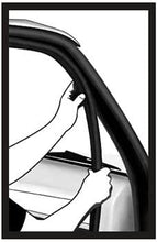 Load image into Gallery viewer, Brown Door Rubber Seal Horizontal Bulb 0.62" Bulb Height x 0.039"-0.137" Grip Range x 0.53 U Height