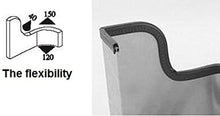 Load image into Gallery viewer, Light Gray Door Rubber Seal Large Grip Range 61/64" Bulb Height x 17/64 Grip Range x 43/64" U Height