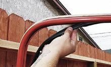 Load image into Gallery viewer, Universal Flocked Rubber Glass Run Channel – Flexible Window Seal Track for Car, RV, Bus, and Truck