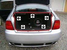 Load image into Gallery viewer, Vertical Bulb Trim Seal with Internal Flange | Bulb Diameter: 0.5" Grip Range 1/32" to 1/4" | Trunk, Boot, lid, Hood, Hatch Rubber