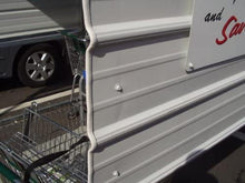 Load image into Gallery viewer, White Edge Trim Small, Fits Edge 1/16 to 1/8 inch (1-3mm)