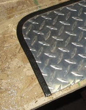 Load image into Gallery viewer, Small Beige U-Channel Edge Trim Seal – Fits Edge 1/16" to 1/8" – Flexible PVC Edge Protector for Metal Panels, Doors, Cabinets, and Car Body – Weatherproof