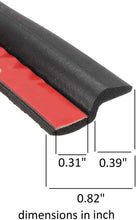 Load image into Gallery viewer, Z Shape Rubber Seal for Door & Window