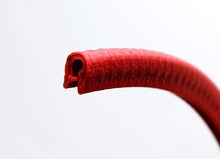 Load image into Gallery viewer, Red Edge Trim Small Size - 0.375" U Height x 0.039"-0.093" Grip Range