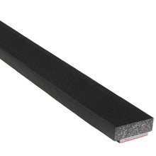 Load image into Gallery viewer, M M SEALS Solid Rectangle Sponge Rubber | 0.255&quot; Height (6.5mm), Fits Gap 0.2&quot;-0.25&quot; (5-6mm), 0.59&quot; Width (15mm)  | Foam Rubber Seal With High Strength Self Adhesive - Ideal Door and Window Weather Stripping - Garage Doors, Cars, Boats
