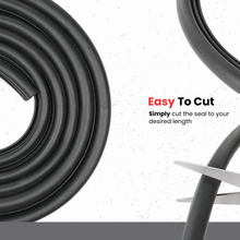 Load image into Gallery viewer, Automotive Side Bulb Rubber Seal – EPDM Weather Stripping for Car, Truck &amp; RV Doors – Waterproof, Noise Reduction, Anti-Vibration &amp; Air-Tight Seal
