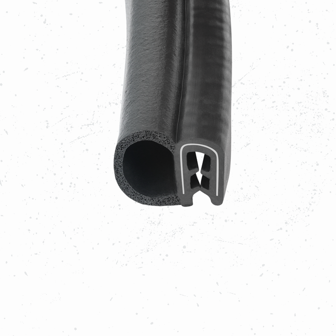 Door Rubber Strip Small Bulb 9/16
