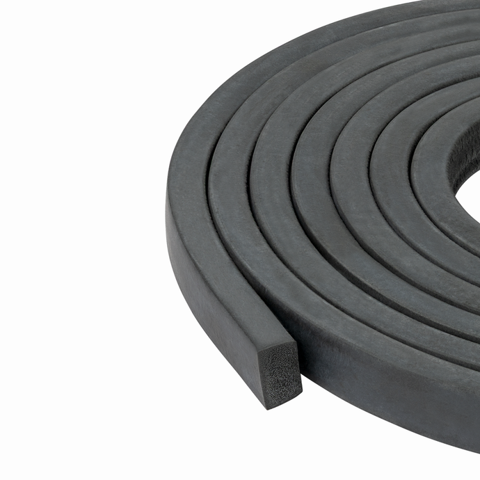 Solid Rubber Roll - Heavy-Duty Neoprene Rubber Sheet, EPDM Rubber Strip for Gaskets, Sealing, Flooring, Anti-Vibration