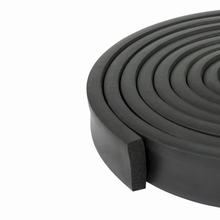 Load image into Gallery viewer, Solid Rubber Roll - Heavy-Duty Neoprene Rubber Sheet, EPDM Rubber Strip for Gaskets, Sealing, Flooring, Anti-Vibration

