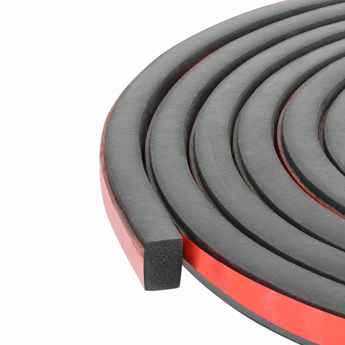 Solid Rubber Roll - Heavy-Duty Neoprene Rubber Sheet, EPDM Rubber Strip for Gaskets, Sealing, Flooring, Anti-Vibration