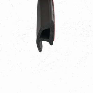 Universal P Shape Rubber Seal Weather Strip Hollow Door Window Edge Moulding Trim Decorate Weatherstrip