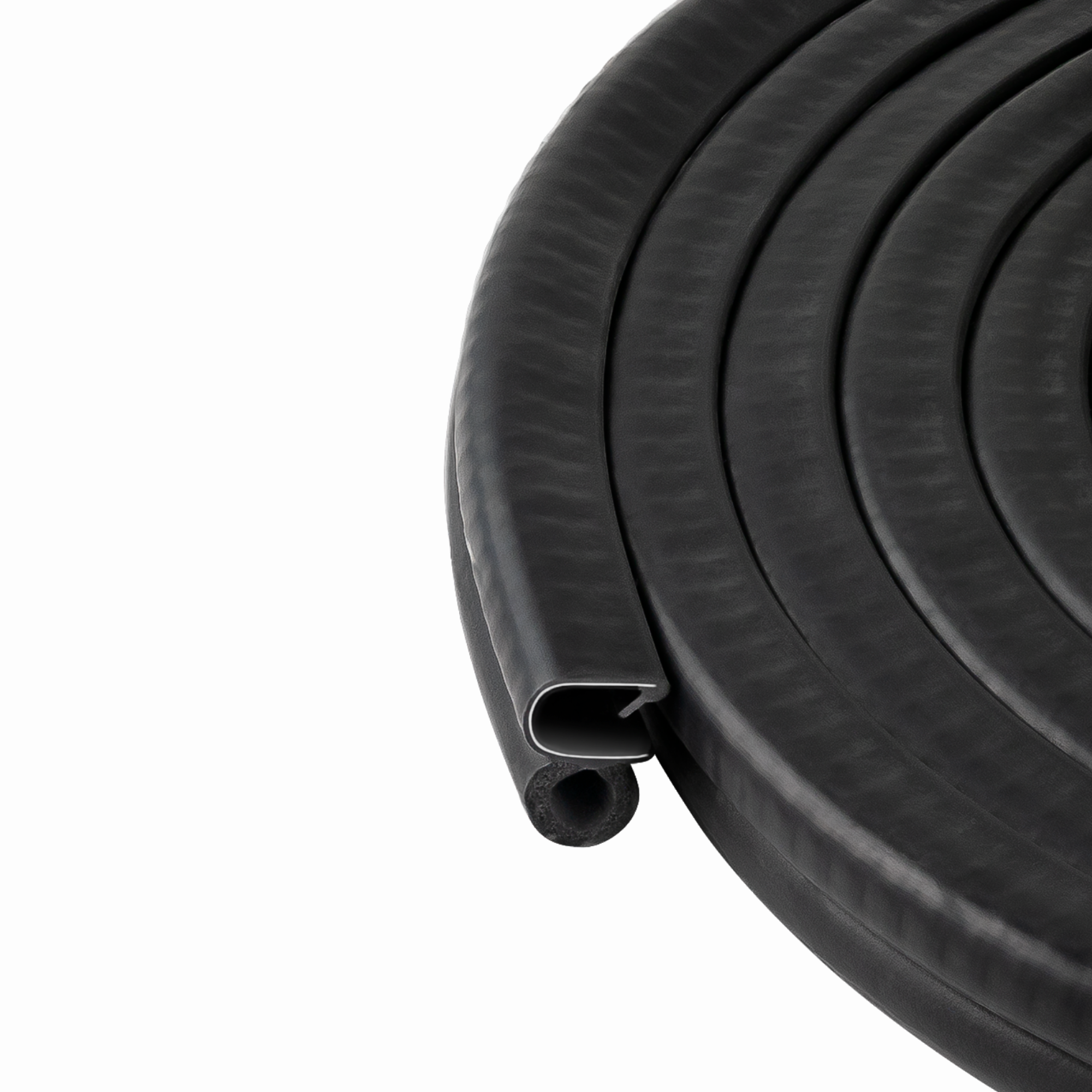 Trim Seal with Side Bulb | PVC Plastic Trim with EPDM Rubber Bulb