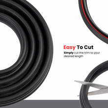 Load image into Gallery viewer, Double Bulb Rubber Seal – EPDM Foam Weatherstrip for Doors, Windows, Cars, Trucks, RVs &amp; Boats – Noise-Reducing, Windproof &amp; Waterproof Gasket
