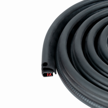 Load image into Gallery viewer, Double Bulb Rubber Seal – EPDM Foam Weatherstrip for Doors, Windows, Cars, Trucks, RVs &amp; Boats – Noise-Reducing, Windproof &amp; Waterproof Gasket
