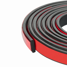 Load image into Gallery viewer, Solid Rubber Roll - Heavy-Duty Neoprene Rubber Sheet, EPDM Rubber Strip for Gaskets, Sealing, Flooring, Anti-Vibration
