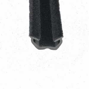 Universal Flocked Rubber Glass Run Channel – Flexible Window Seal Track for Car, RV, Bus, and Truck