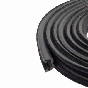 Universal Flocked Rubber Glass Run Channel – Flexible Window Seal Track for Car, RV, Bus, and Truck