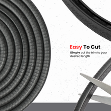 Load image into Gallery viewer, Edge Trim Black Large Fits edge thickness up to 0.16 inch (4mm), Leg Length 0.65 inch (16.5mm)
