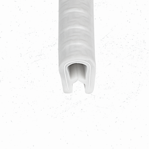 White Edge Trim Small, Fits Edge 1/16 to 1/8 inch (1-3mm)