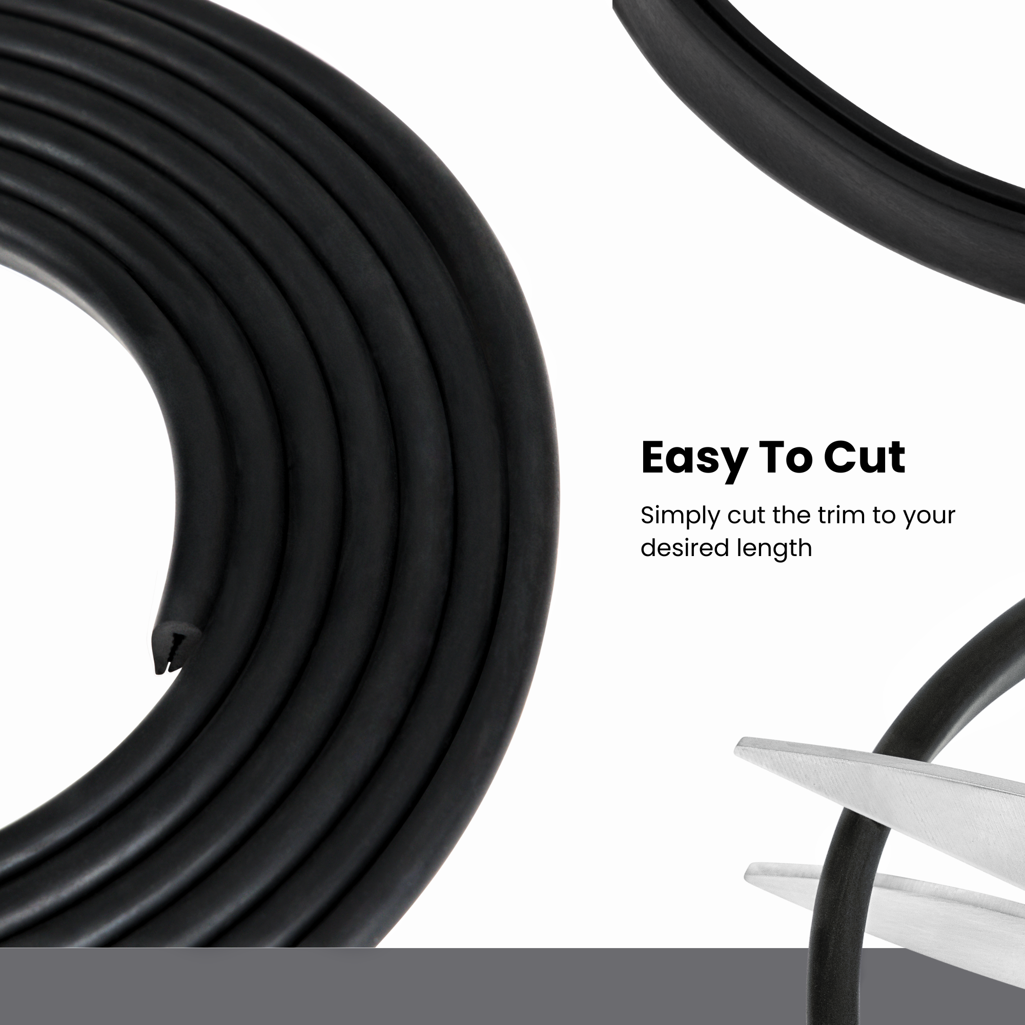 thumbnail image 2 of 1Meters New Rubber U Channel Edging Trim Seal 0.5~13mm Edge Protection 2 of 9