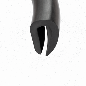 U-Shape Rubber Edge Trim Seal – EPDM Edge Protector for Metal and Glass Edges – Weather Resistant, Noise & Vibration Reduction