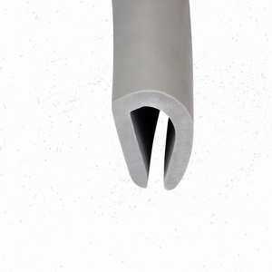 U-Shape Rubber Edge Trim Seal – EPDM Edge Protector for Metal and Glass Edges – Weather Resistant, Noise & Vibration Reduction